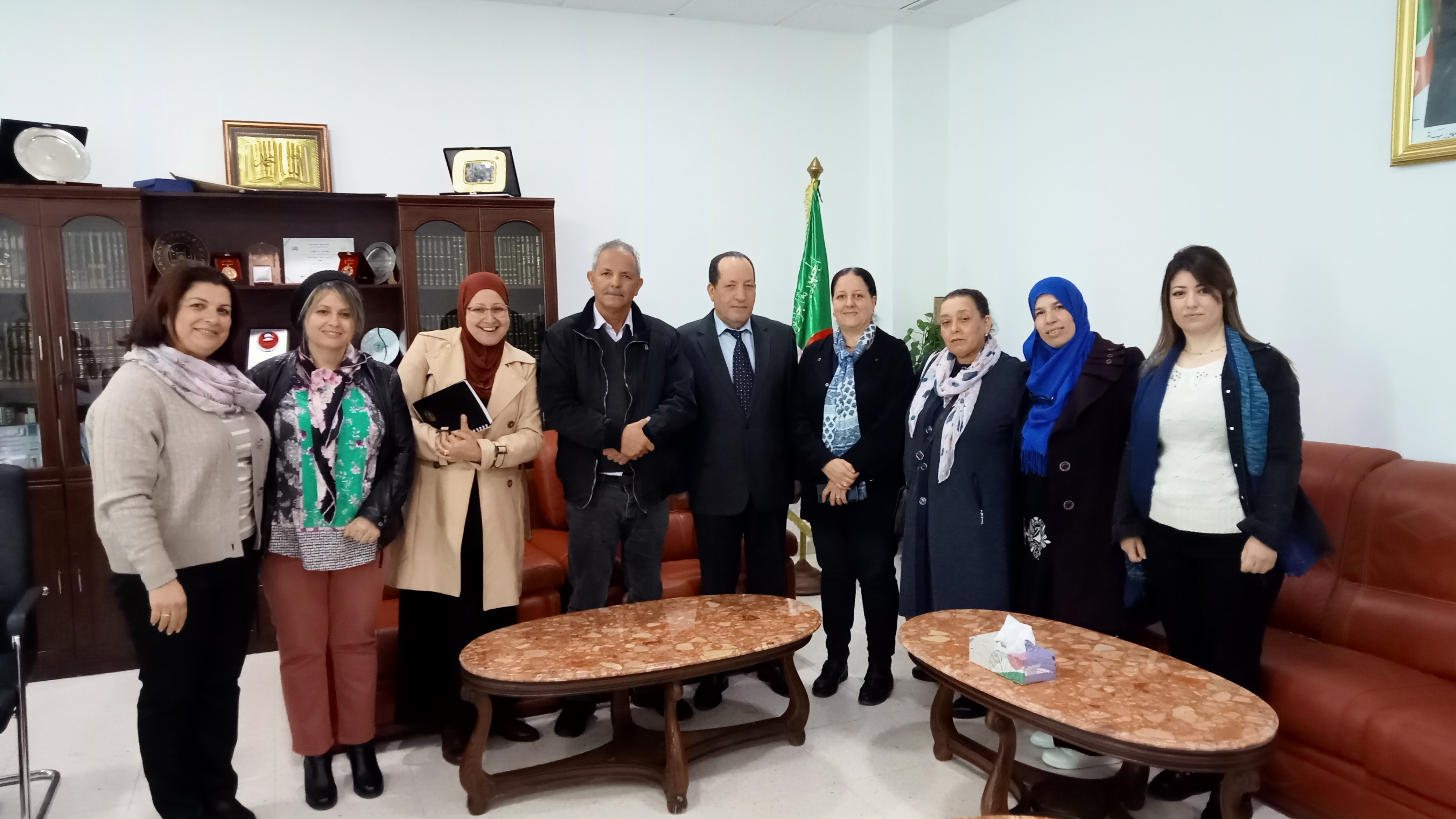 RENCONTRE CELLULE QUALITE RECTEUR UNIVERSITE ALGER 2 00