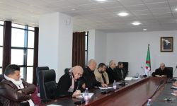 اجتماع تنسيقي بجامعة الجزائر 2 لضبط تحضيرات امتحانات السداسي الأول للسنة الجامعية 2025-2026‎